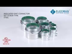 ست اتصال دهنده پیچ فولادی EMT عایق پیچ نوع 1 اینچ
