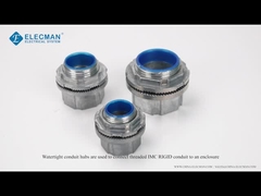 اتصالات لوله سفت و سخت روی IMC هاب لوله ضد آب با گلوی عایق