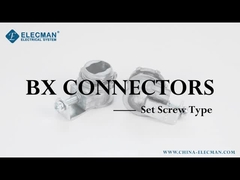 اتصالات لوله انعطاف پذیر نوع زین اتصالات روی برای AC (BX) یا MC غیر فلزی